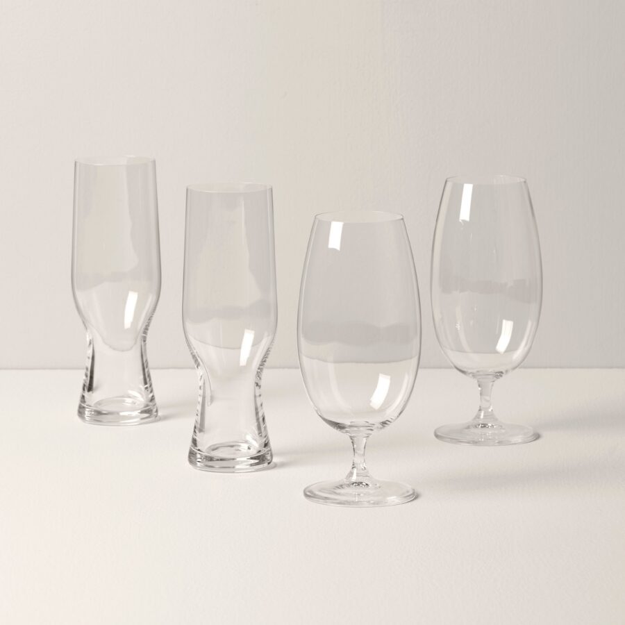 Assorted Beer Glasses, Set of 4