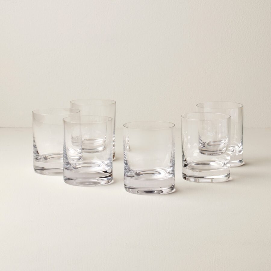 Cylinder Double Old Fashioned Glasses, Set of 6