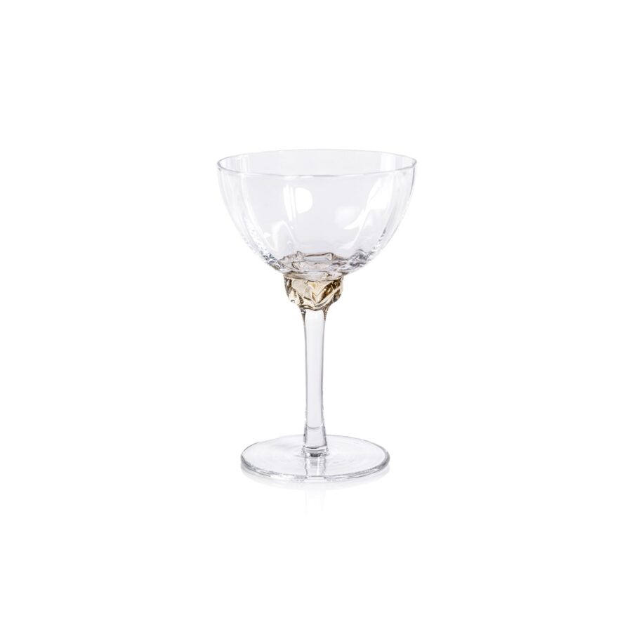 Pastel Martini Cocktail Glass Set of 4