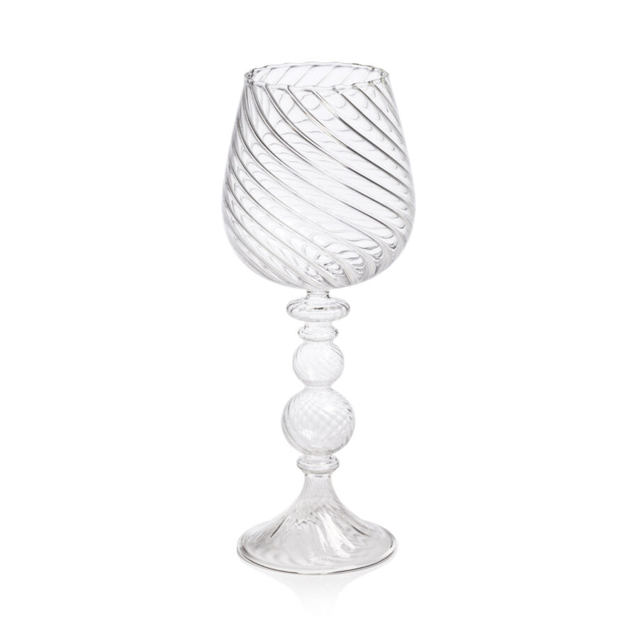 Twisted Optic Glassware Collection